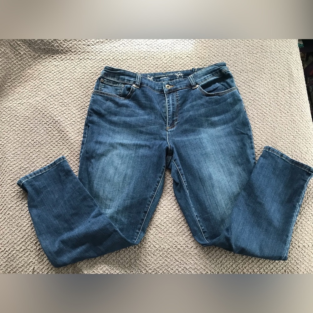Christopher & Banks modern fit jeans. EUC